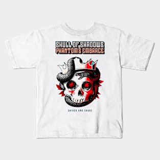 skull of shadows, phantom's embrace Kids T-Shirt